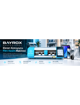 BAYROX Film Kesim Makinesi ile Mağazanızda Stok Maliyetini Sıfırlayın