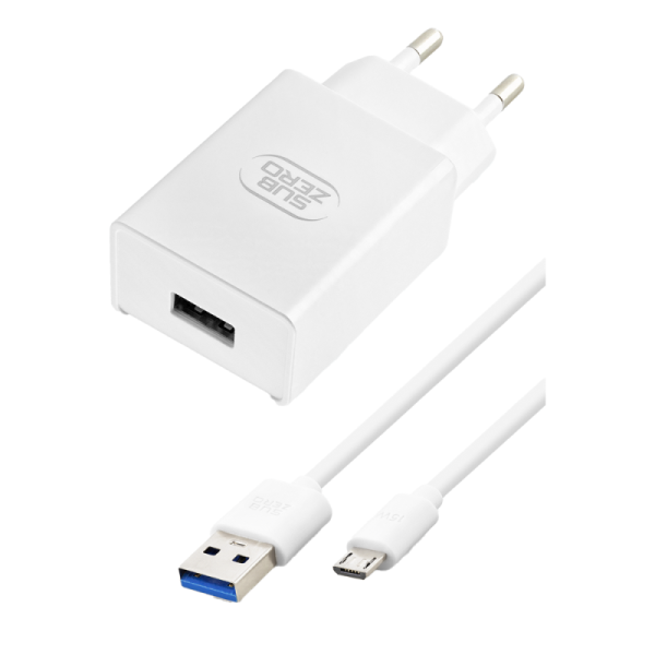 Subzero SG58 2.4A Micro Şarj Seti 12W Subzero SG58 2.4A Micro Şarj Seti 12W