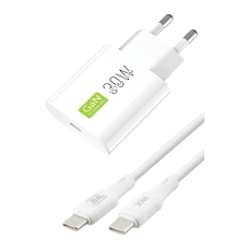 Subzero GAN30 30w Ultra Slim PD Başlık ve Type-c To Type-c Kablo