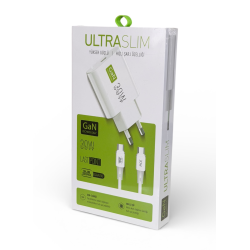 Subzero GAN30 30w Ultra Slim PD Başlık ve Type-c To Type-c Kablo