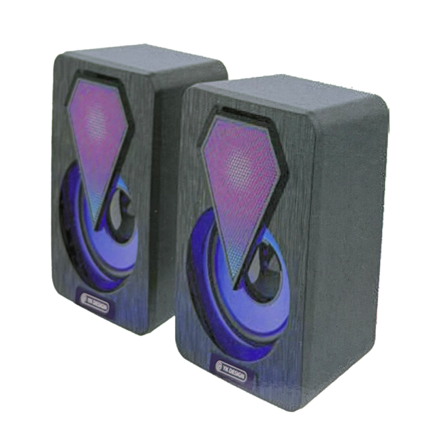 YK DESIGN YK-S2046 Mini Digital Speaker – USB Bağlantılı 2.0 Bilgisayar Hoparlörü