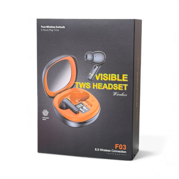 Bayrox F03 Tws Wireless Earphone I Siyah Bayrox F03 Tws Wireless Earphone I Siyah