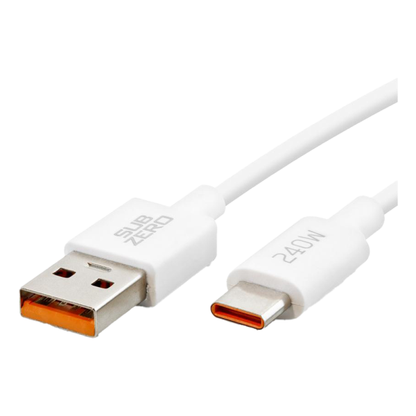 Subzero CL49 240W Usb to Type-C Kablo Subzero CL49 240W Usb to Type-C Kablo