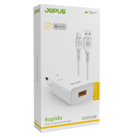Jopus Rapido 18W Hızlı Type-C Şarj Seti