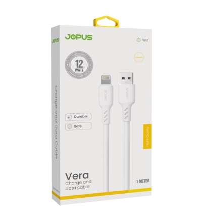 Jopus Vera Fast 12W Lightning Hızlı Şarj Kablosu 