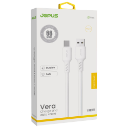 Jopus Vera Fast 66W USB to Type-C Hızlı Şarj ve Data Kablosu
