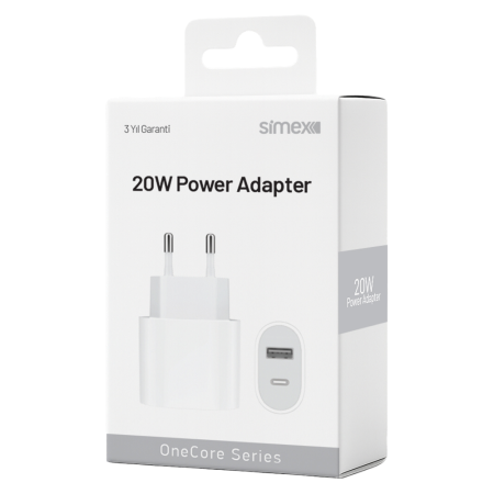 Simex 20w PD ve Usb Çift Girişli Başlık