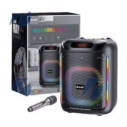 BRODU 30W BTS-2286 RGB Speaker I Kablosuz Mikrofonlu