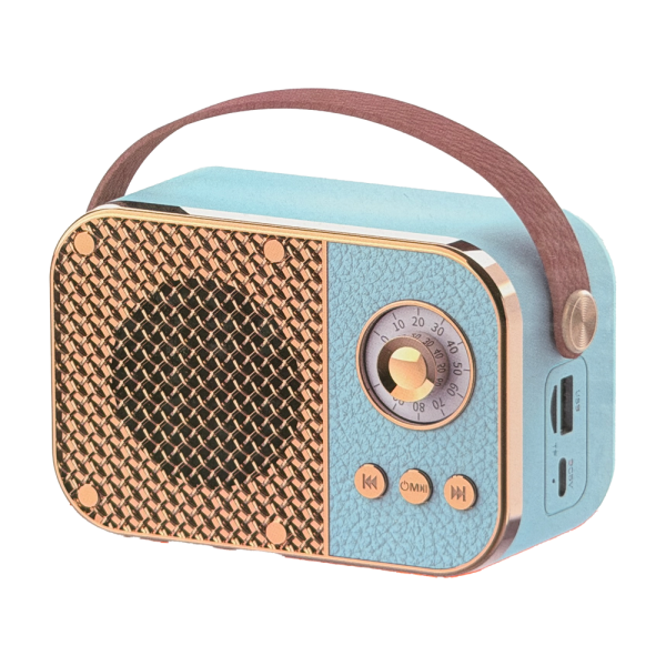 M24 Retro Bluetooth Speaker 5W – 1200 mAh Taşınabilir Kablosuz Hoparlör