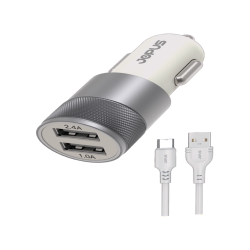 JOPUS JWIX 15W Çift USB Type-C Araç İçi Şarj Seti 