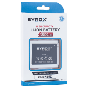 Syrox Syx-B147 Samsung İ8530 / 8552 Batarya