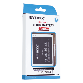 Syrox Syx-B197 Samsung J3 / J5 / G530 Batarya