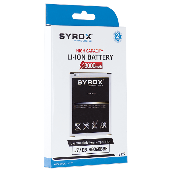 Syrox Syx-B177 Samsung J7 Batarya Syrox Syx-B177 Samsung J7 Batarya