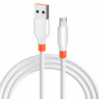 Bayrox Byx-70 Elastik 2.4A Usb To Micro Şarj Kablosu 