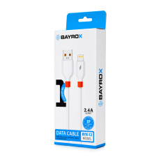 Bayrox Byx-12 Elastik 2.4A Usb To Lightning  Şarj Kablosu