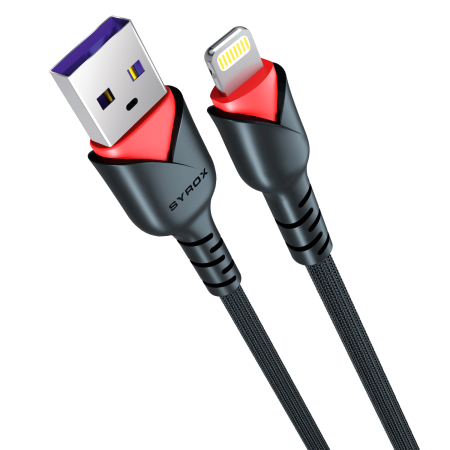 Syrox Syx-C93 Hasır Lightning USB 2A Şarj Kablosu