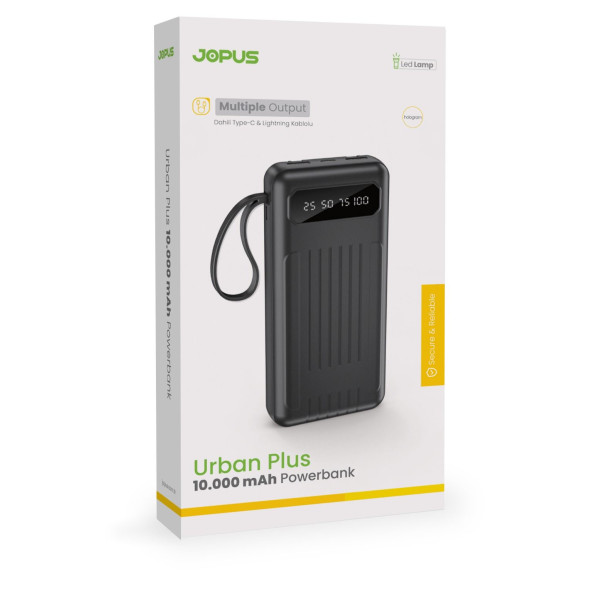 Jopus Urban Plus 10.000 Mah Powerbank 2.0 Jopus Urban Plus 10.000 Mah Powerbank 2.0