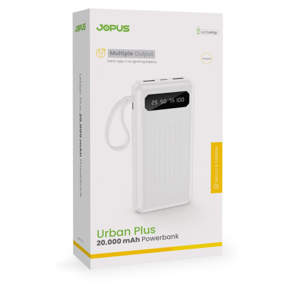 Jopus Urban Plus 20.000 Mah Powerbank 2.0 Jopus Urban Plus 20.000 Mah Powerbank 2.0