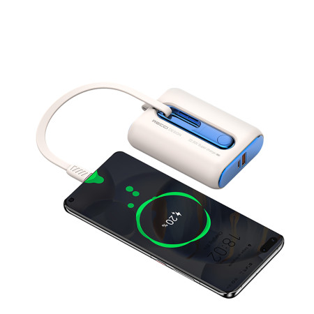 Recci P12C PD 20W  Hızlı Şarj Özellikli Type-C Kablolu  22.5W 9000mAh