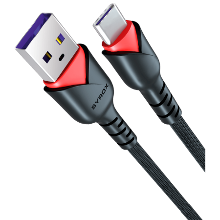 Syrox Syx-C92 Hasır Type-C USB 2A Şarj Kablosu